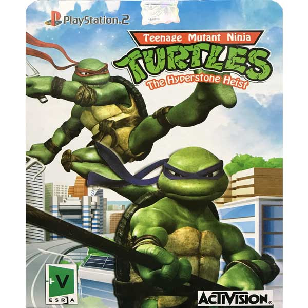 بازی Turtles مخصوص PS2 بازی Turtles مخصوص PS2