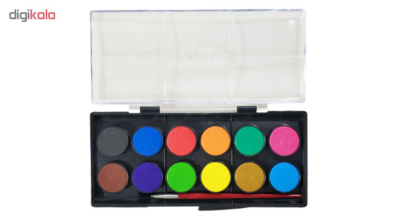 آبرنگ 12 رنگ آریا کد 5009-Seahorse