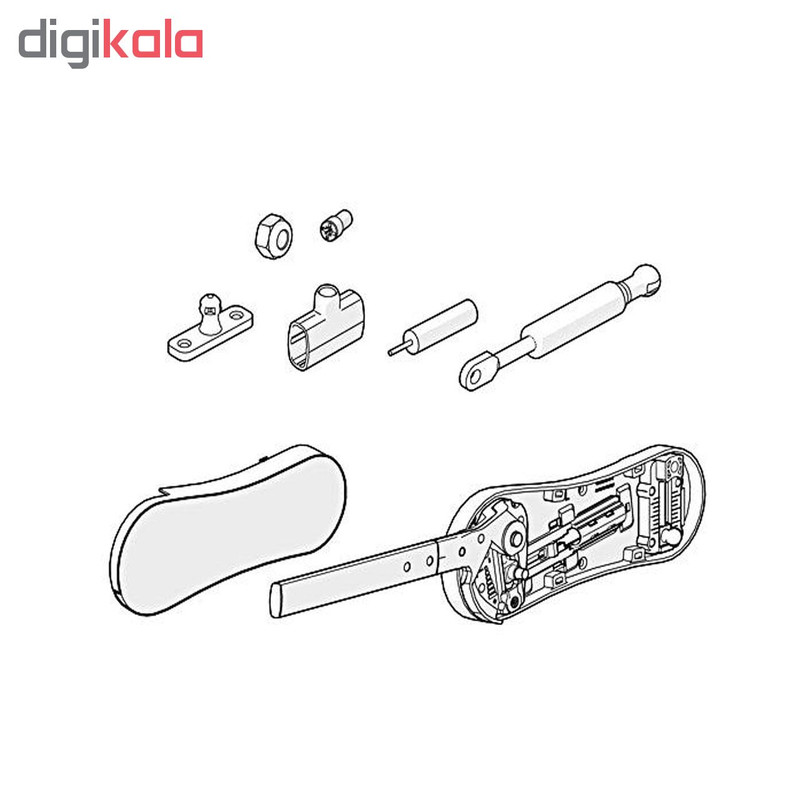 جک کابینت صامت مدل MonoLift