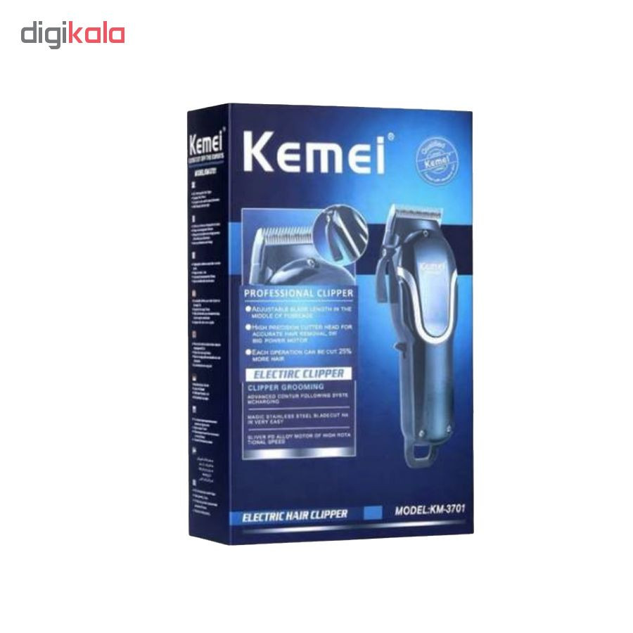 ماشین اصلاح موی سر کیمی مدل KM-3701