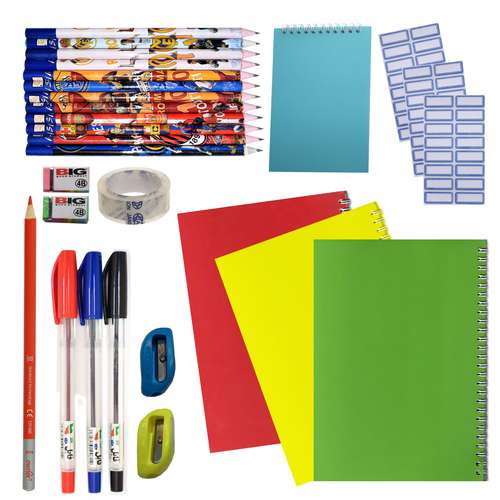 بسته لوازم التحریر کد 400 مجموعه 28 عددی