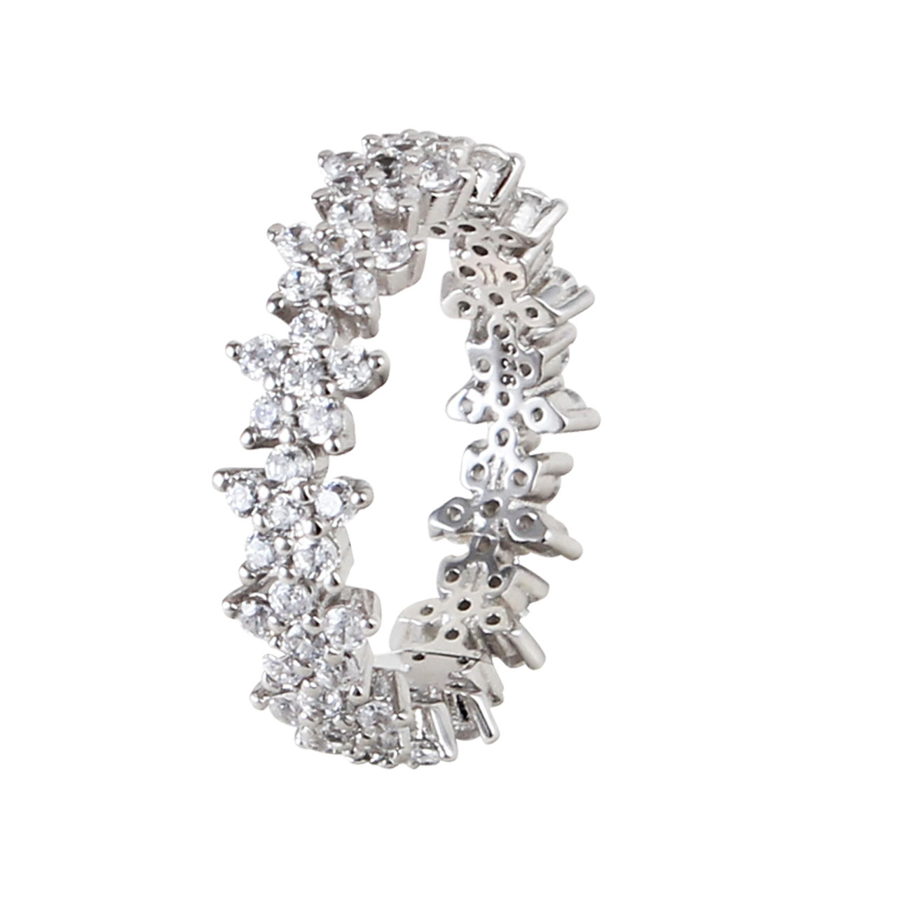 انگشتر نقره زنانه مد و کلاس کد 1000497-6