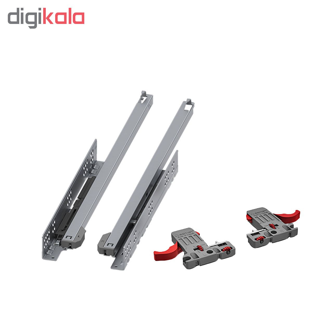 ریل کشو آرام بند صامت مدل Smart Slide FA50 سایز 50 سانتیمتری بسته 2 عددی