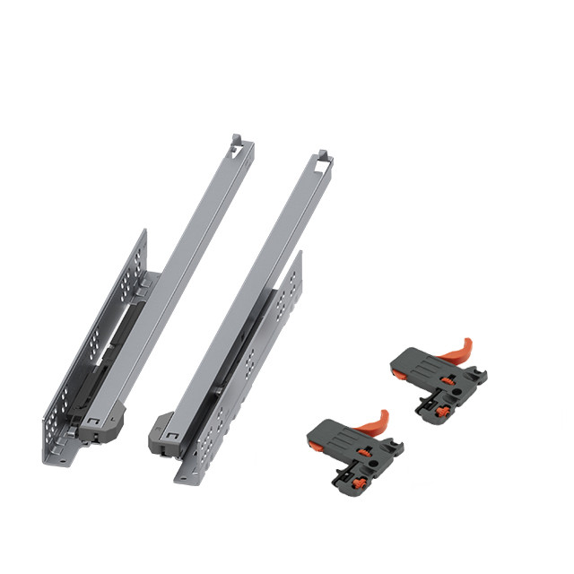 ریل کشو آرام بند صامت مدل Smart Slide NA45 سایز 45 سانتی متر بسته 2 عددی ریل کشو آرام بند صامت مدل Smart Slide NA45 سایز 45 سانتی متر بسته 2 عددی