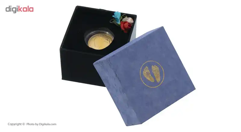 طلا گرمی 24 عیار طرح تولد کد 01