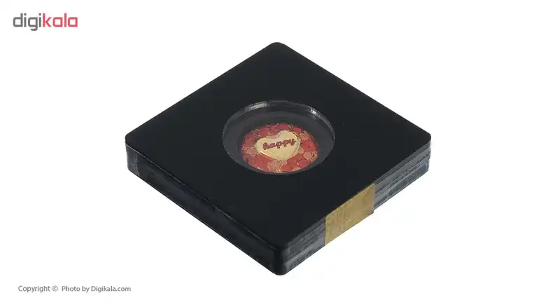 طلای گرمی 24 عیار پرنیا طرح قلب