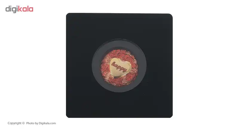 طلای گرمی 24 عیار پرنیا طرح قلب