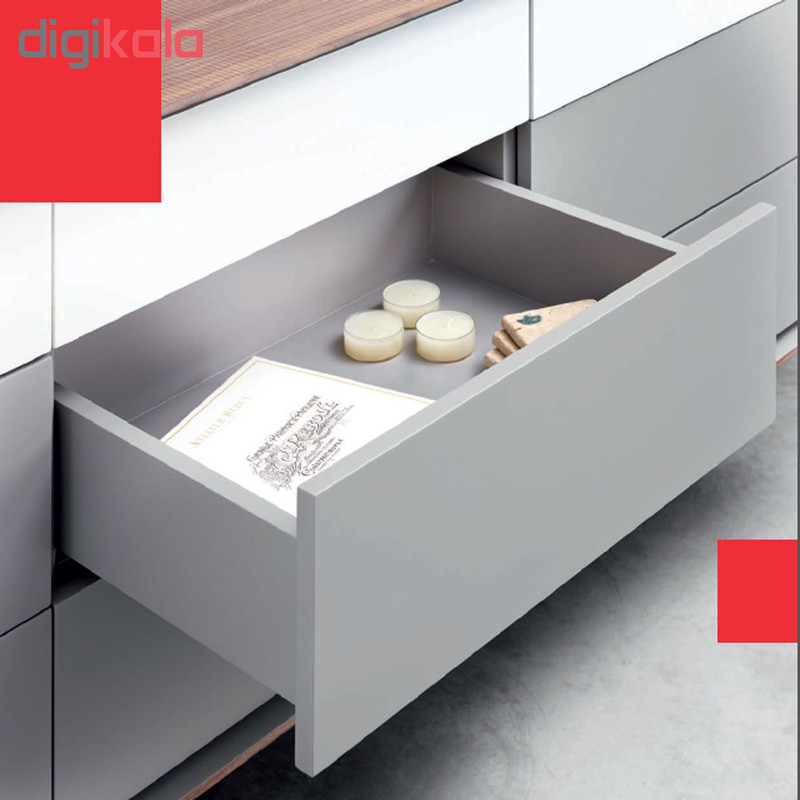 ریل کشو آرام بند صامت مدل Smart Slide NA45 سایز 45 سانتی متر بسته 2 عددی ریل کشو آرام بند صامت مدل Smart Slide NA45 سایز 45 سانتی متر بسته 2 عددی