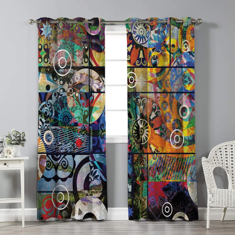 پرده نیروانا مدل pm1267 سایز 280 × 140 سانتی متر