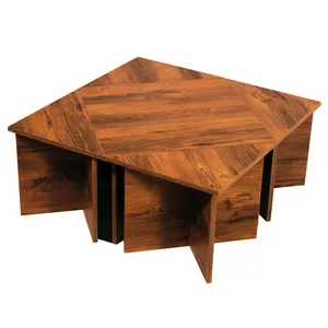میز پذیرایی باتینوک مدل J5781 مجموعه 5 عددی