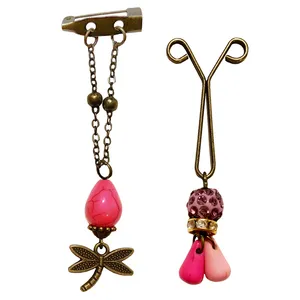 ست سنجاق سینه و گیره روسری کد PM SET 23