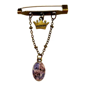 سنجاق سینه مدل تاج کد  PM 307