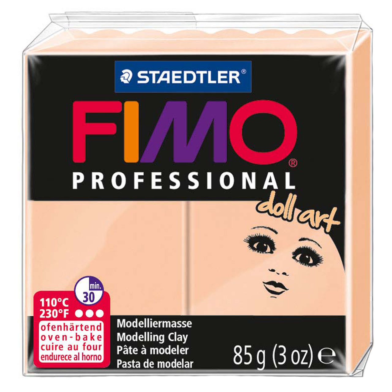 خمیر پلیمری فیمو استدلر مدل پروفشنال doll art Cameo کد 435