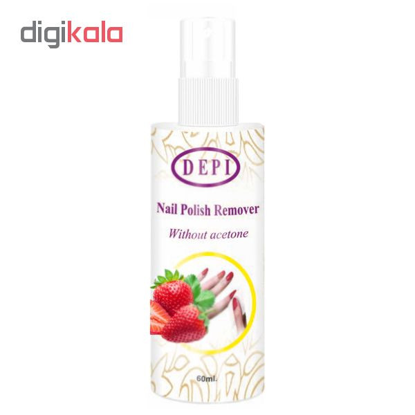 محلول لاک پاک کن دپی مدل Strawberry حجم 60 میلی لیتر محلول لاک پاک کن دپی مدل Strawberry حجم 60 میلی لیتر