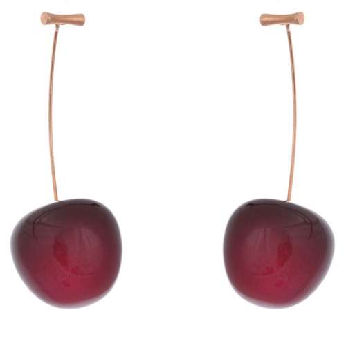 گوشواره زنانه طرح گیلاس کد GO12844