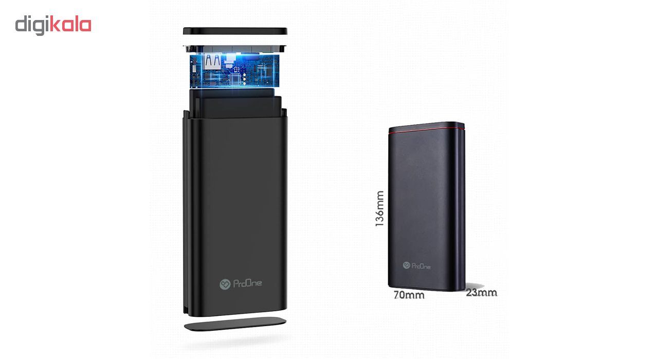 شارژ همراه پرووان مدل PR-20 ظرفیت 20000 میلی آمپر ساعت main 1 10