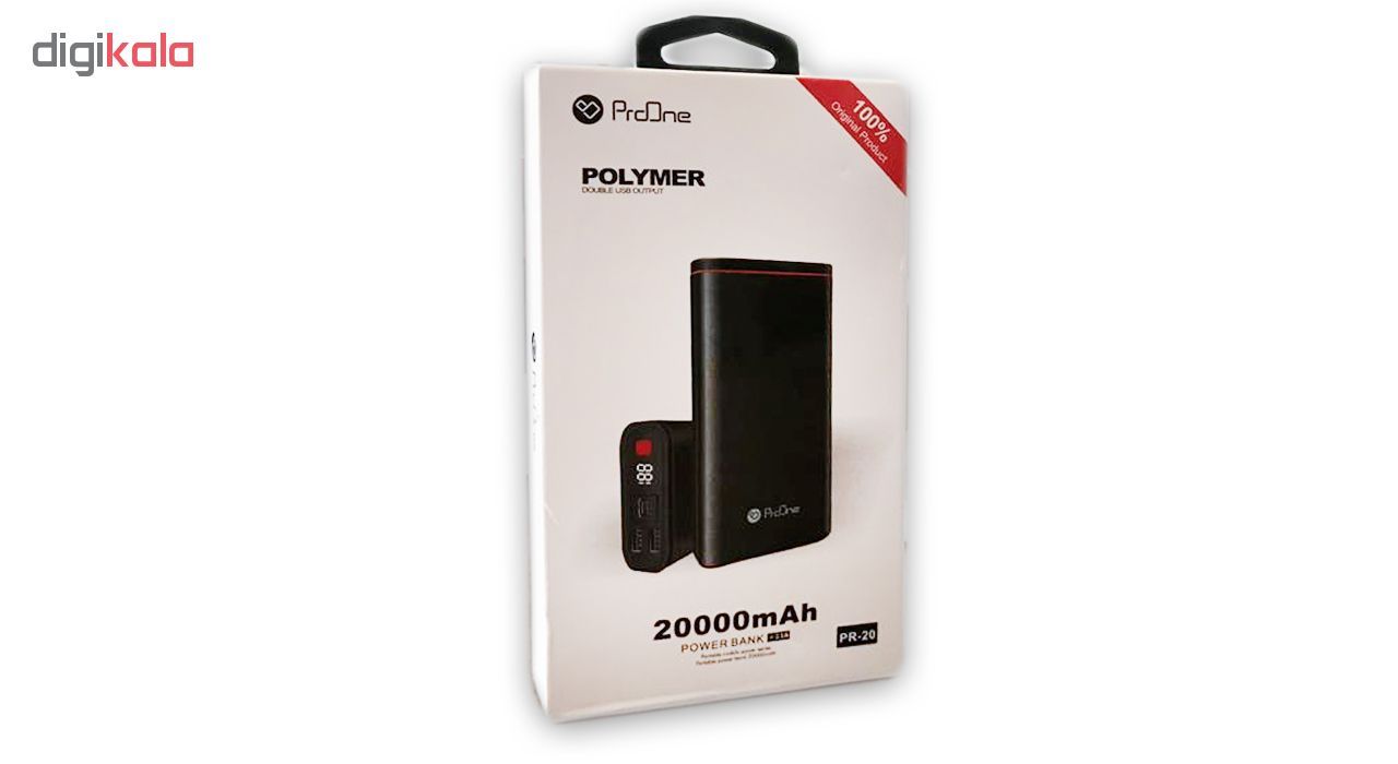 شارژ همراه پرووان مدل PR-20 ظرفیت 20000 میلی آمپر ساعت main 1 11