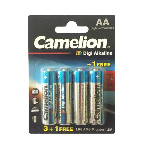 باتری قلمی کملیون مدل LR-6 بسته 4 عددی