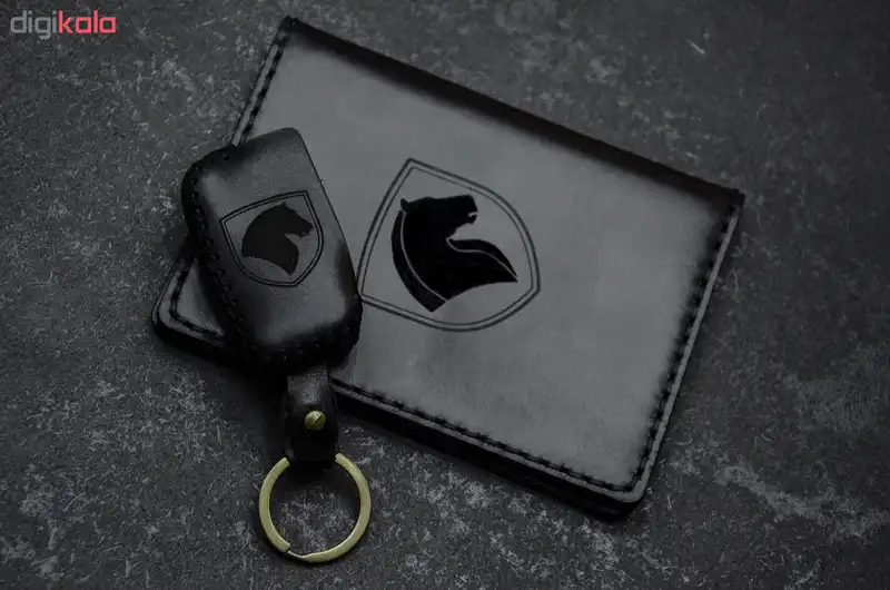 ست هدیه چرمینه اسپرت طرح سمند کد 61027-BT