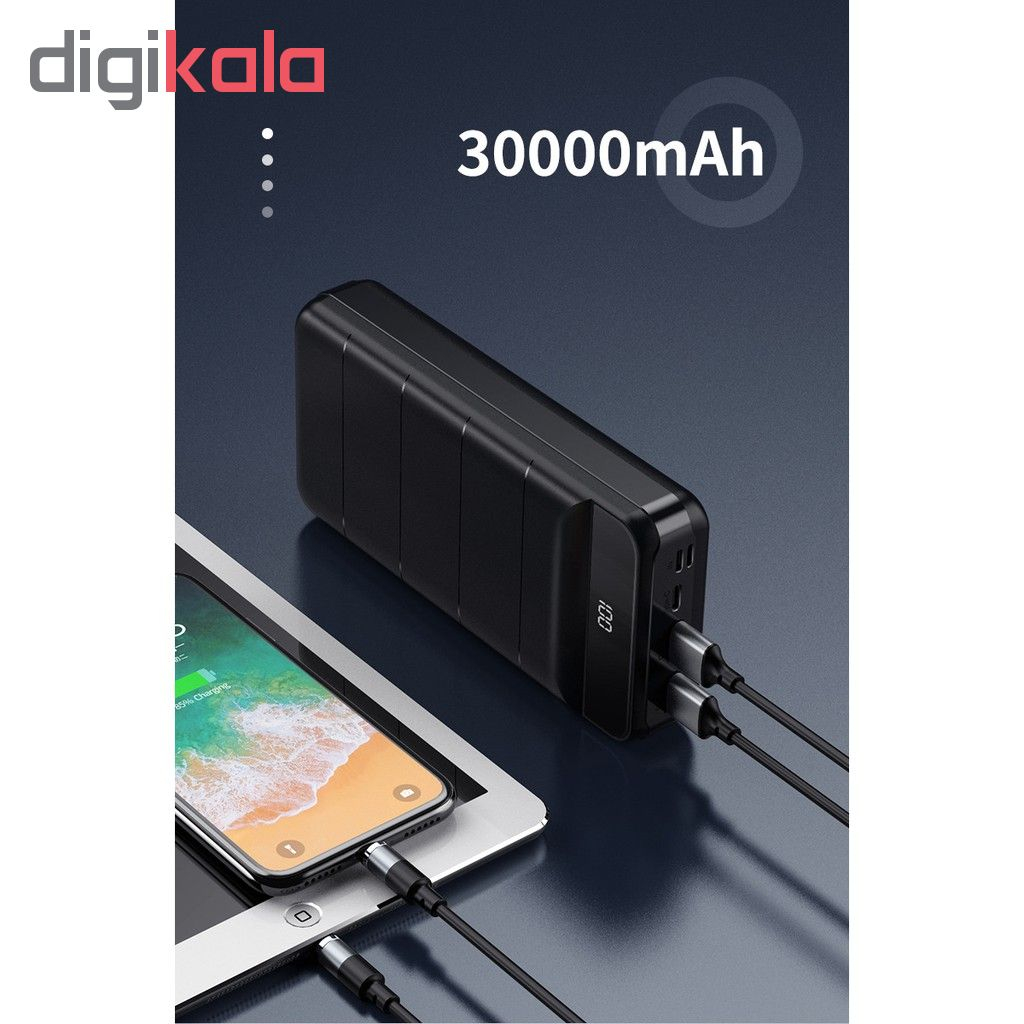 شارژر همراه ریمکس مدل RPP-141 ظرفیت 30000 میلی آمپر ساعت شارژر همراه ریمکس مدل RPP-141 ظرفیت 30000 میلی آمپر ساعت