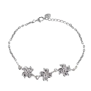 دستبند نقره زنانه مد و کلاس کد 1000505