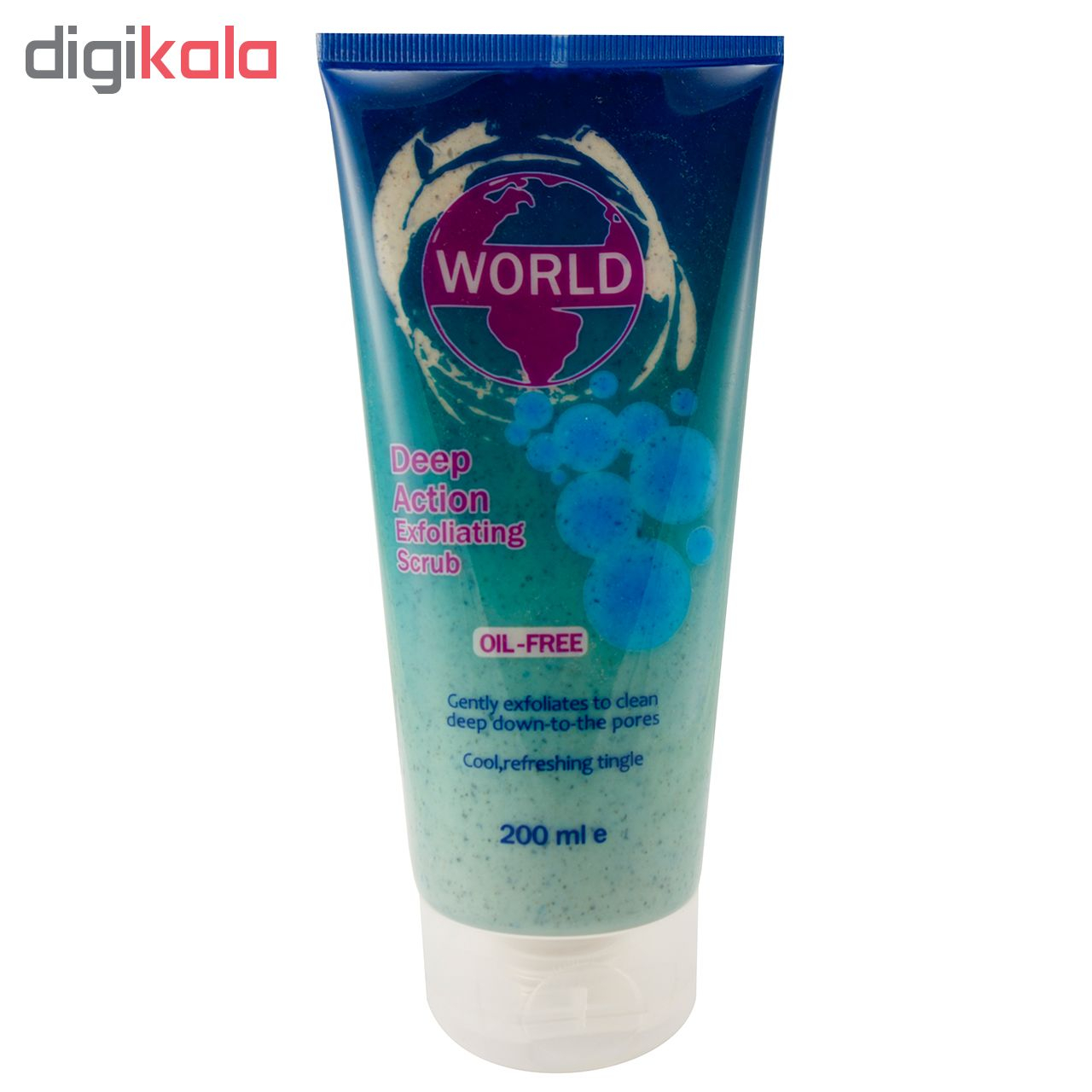 اسکراب لایه بردار وردکالر مدل Deep action exfolianting حجم 200 میلی لیتر