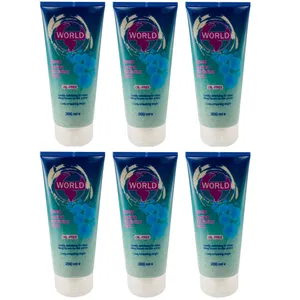 اسکراب لایه بردار ورد کالر مدل Deep action exfolianting حجم 200 میلی لیتر بسته 6 عددی