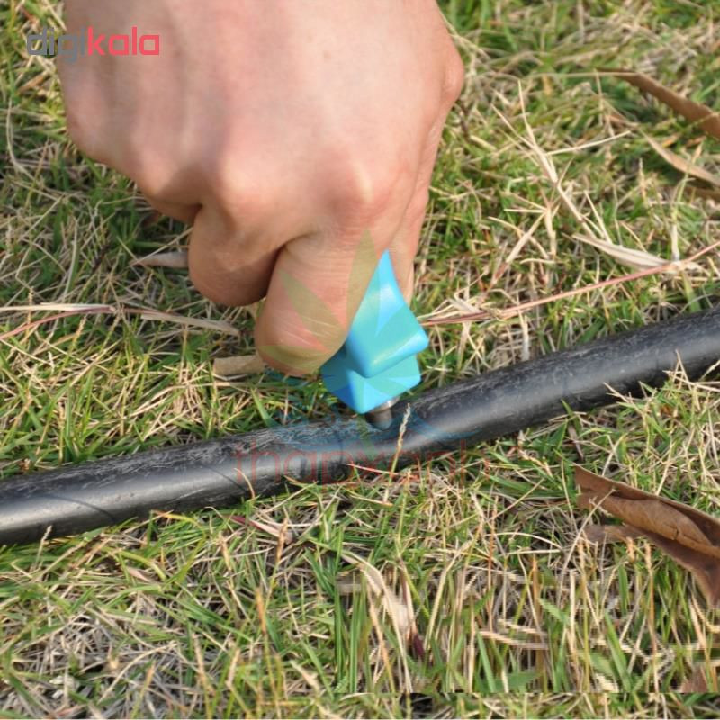 شلنگ آبیاری قطره چکان روان ریز مدل Z16 مجموعه 12 عددی شلنگ آبیاری قطره چکان روان ریز مدل Z16 مجموعه 12 عددی