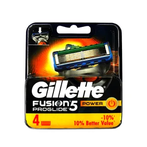 تیغ یدک ژیلت مدل  Fusion Proglide Power‏ بسته 4 عددی