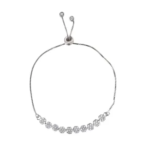 دستبند نقره زنانه مد و کلاس کد 1000449