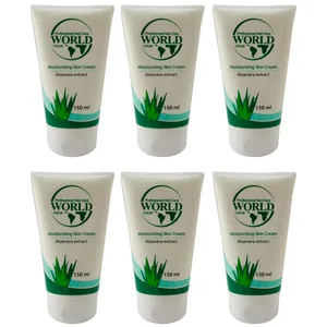 کرم مرطوب کننده ورد کالر مدل Aloevera حجم 150 میلی لیتر مجموعه 6 عددی