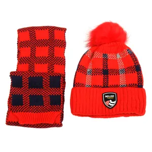 ست کلاه و شال گردن کد 092