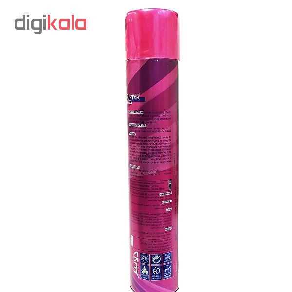 اسپری مو دوپیر مدل Extra strong حجم 500 میلی لیتر