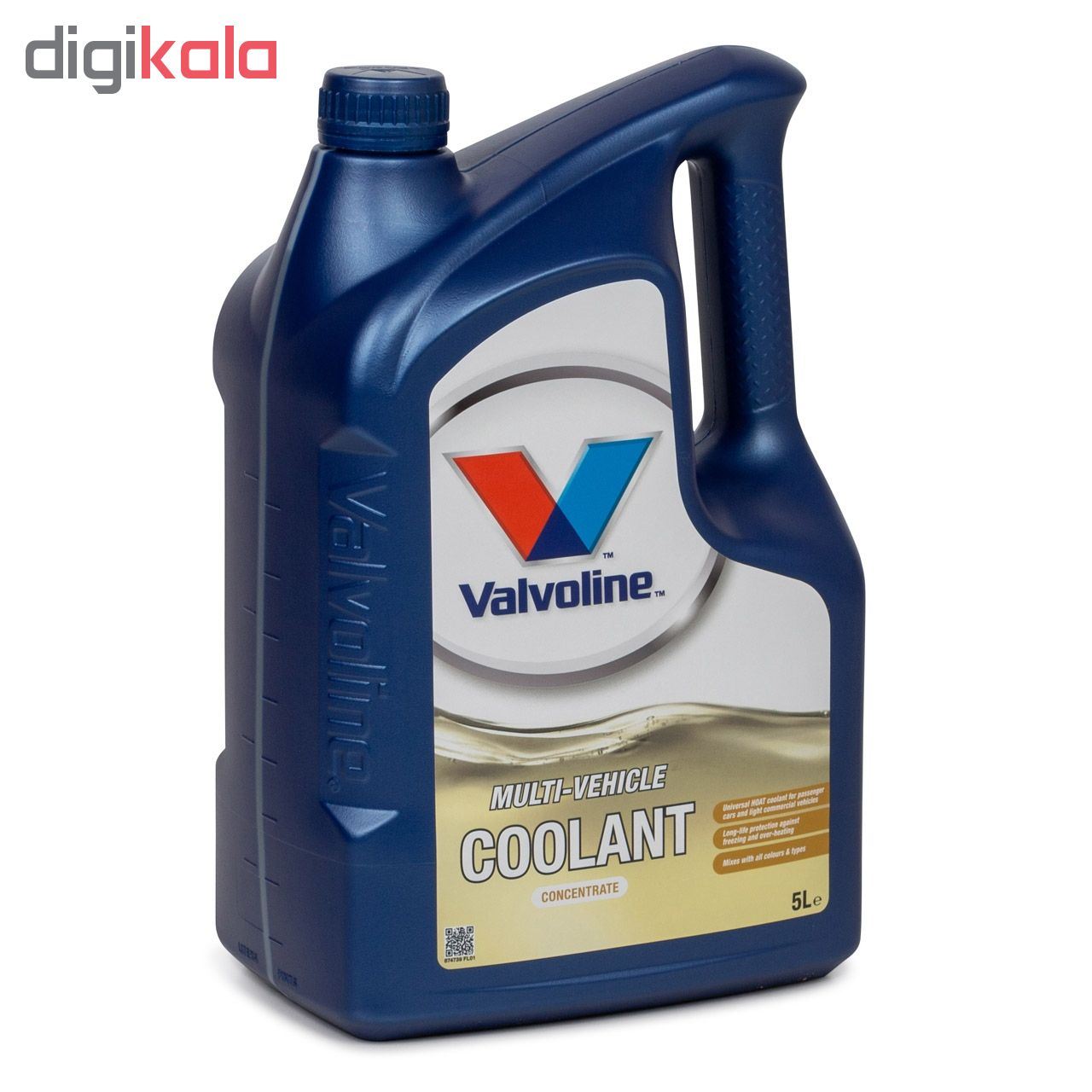 ضدیخ خودرو ولوولین مدل Concentrate حجم 5000 میلی لیتر
