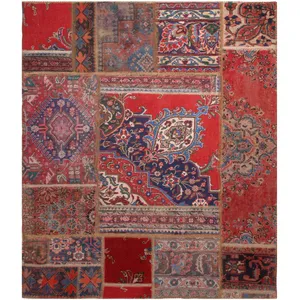 کلاژ فرش دستبافت سه متری فرش هریس کد 101423