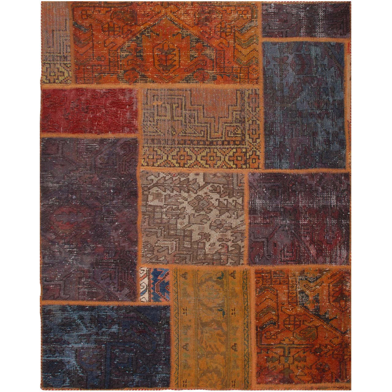 کلاژ فرش دستبافت دو متری فرش هریس کد 101425