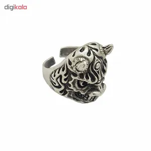 انگشتر مردانه  طرح گراز کد ES 215