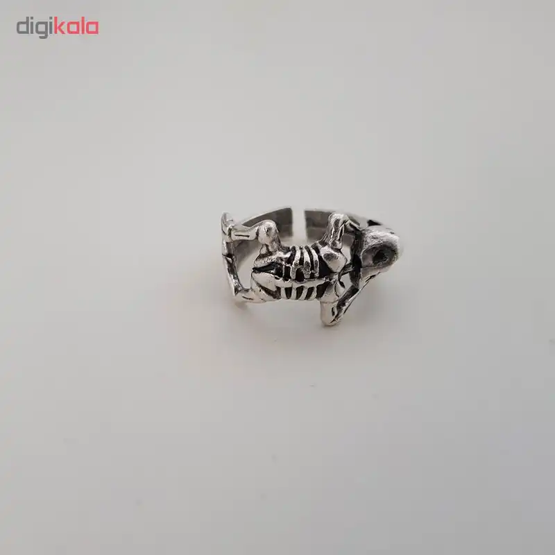 انگشتر طرح اسکلت کد a86