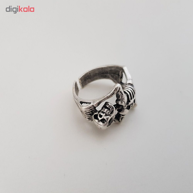 انگشتر طرح اسکلت کد a86