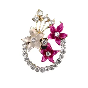 گل سینه زنانه طرح گل کد k3