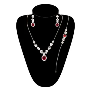 نیم ست نقره زنانه کد Set066PR