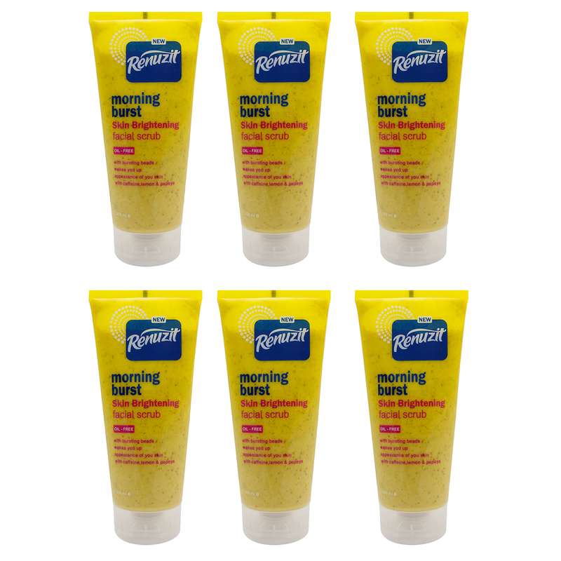 اسکراب سفید کننده رینو زیت مدل morning burst حجم 200 میلی لیتر بسته 6 عددی