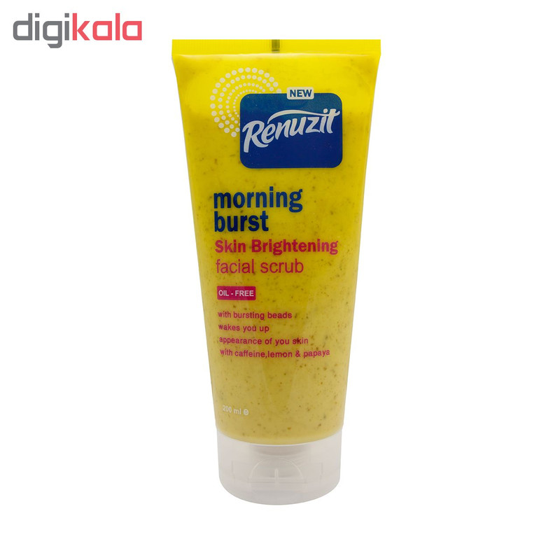 اسکراب سفید کننده رینو زیت مدل morning burst حجم 200 میلی لیتر بسته 6 عددی