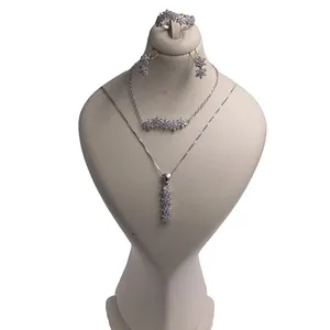 نیم ست نقره زنانه کد 521