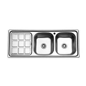سینک ظرفشویی صدرا کد 121 توکار