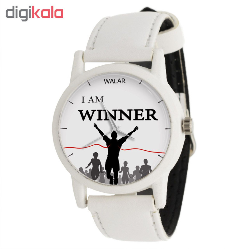 ساعت مچی عقربه ای والار طرح I Am Winner کد LF1591