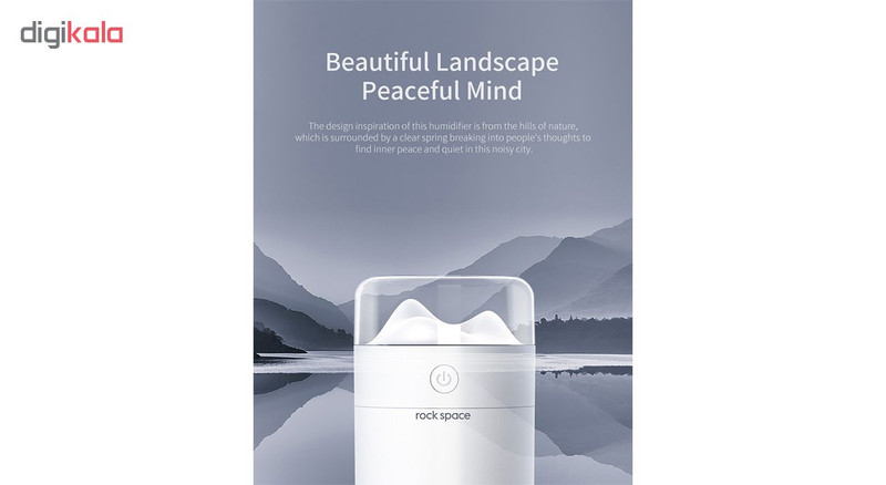 بخور گرم و رطوبت ساز راک اسپیس مدل WT-H6