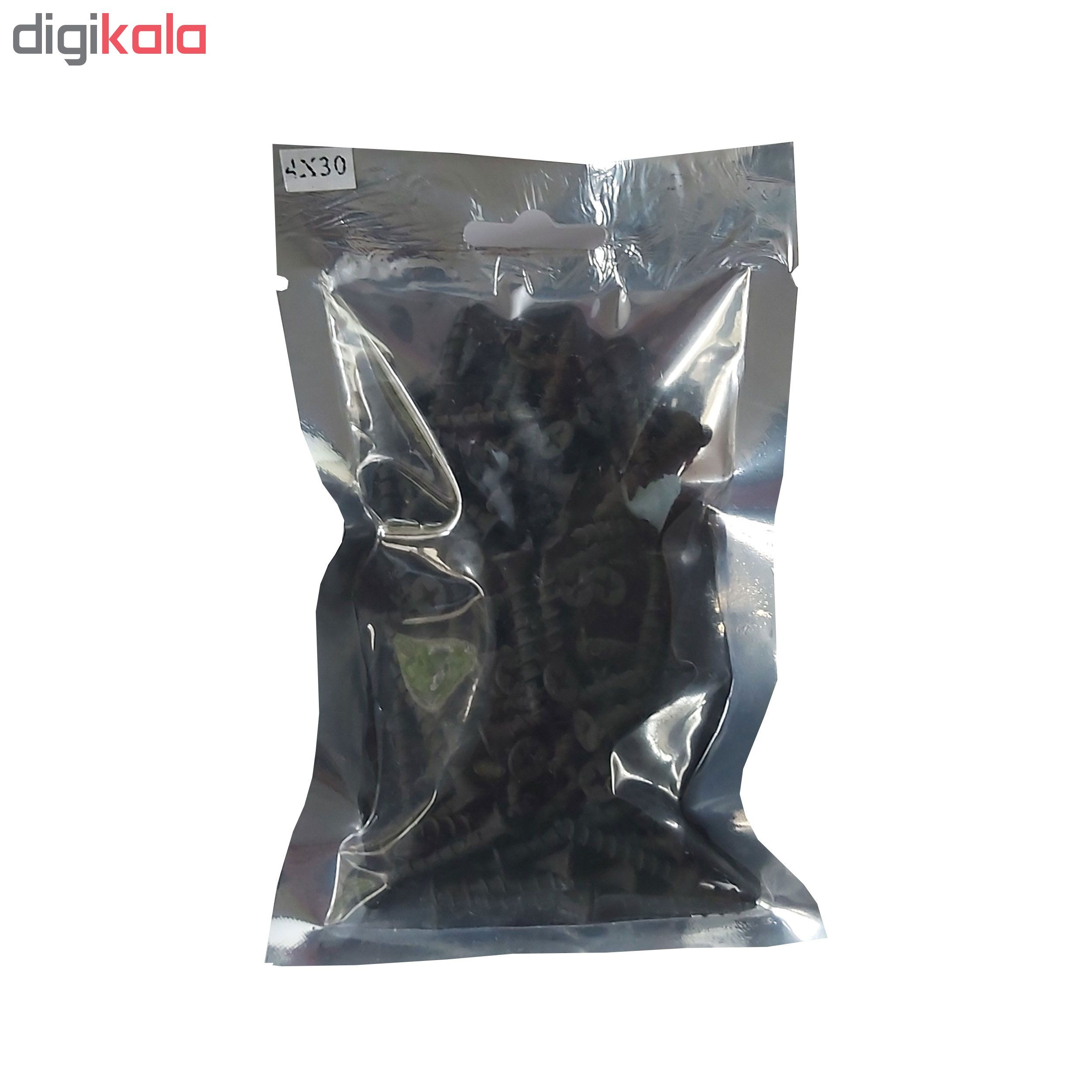 پیچ ام دی اف کد SAH30 بسته 100 عددی