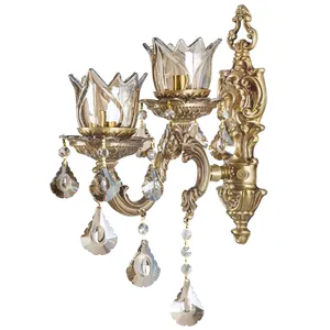 چراغ دیواری دو شعله چشمه نور کد S3559.1+1-A