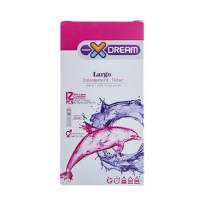 کاندوم ایکس دریم مدل لارگو بسته 12 عددی